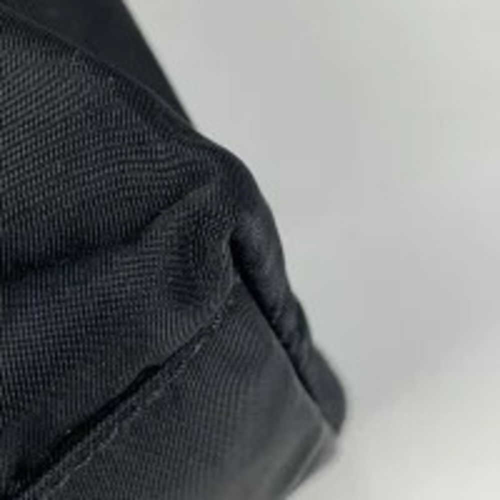 Prada Tessuto Crossbody Plate Tote Bag Shoulder Black - Picture 2 of 6